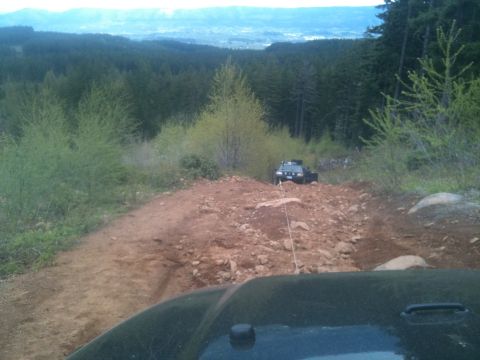 2005 Jeep Wrangler - Pulling cable