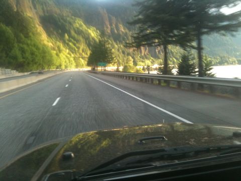 2005 Jeep Wrangler - On the way bhome after a great scouting trip.