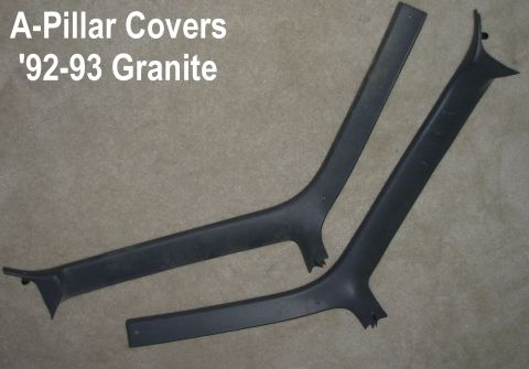 1983 Ford Bronco - A-Pillar Covers '92-93 Granite