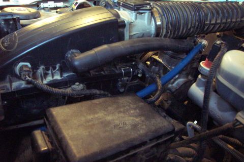 1996 Ford Bronco - Intake Filter & Compressor Connections (10/4/2003)