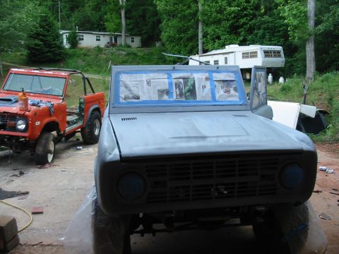1969 Ford Bronco - Primed - looks totaly different