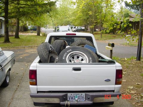 1989 Ford Bronco - Sent my factory '87 wheels over to Todds for the '79