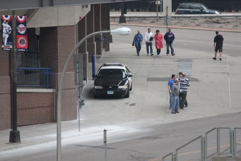 2003 Ford Crown Victoria - target field Minneapolis PD