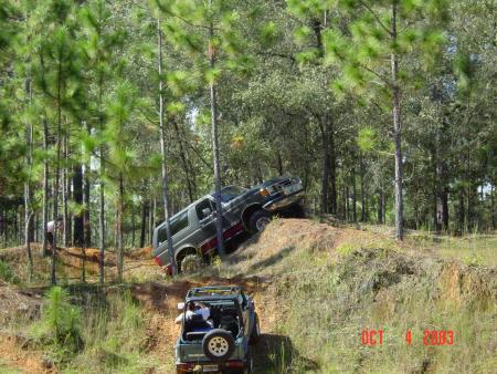 1991 Ford Bronco - My Bronco in a clay pit