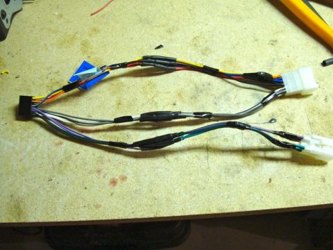 2002 Toyota 4Runner - This image shows a wiring harness, not a 2002 Toyota 4Runner.