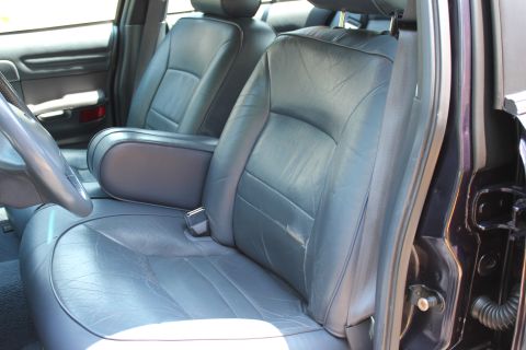 1999 Ford Crown Victoria - A view of both front seats before installing katzkins