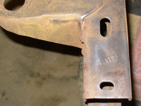 1976 Ford Bronco - Part number? The top line has some very shallow letters (possibly U??A?B). [url=http://www.supermotors.net/vehicles/registry/media/816121]…