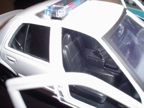 1998 Ford Crown Victoria - My First Mini tricky Vicky Model project whited out version