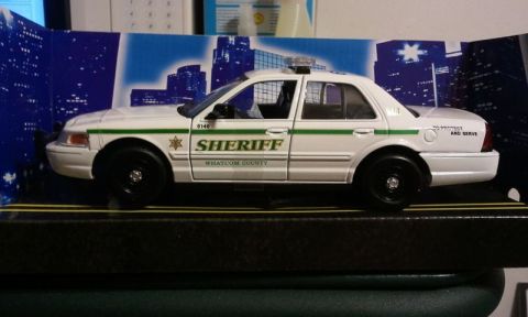 1st Mini Tricky Vicky Model-whited out version - 1998 Ford Crown Victoria