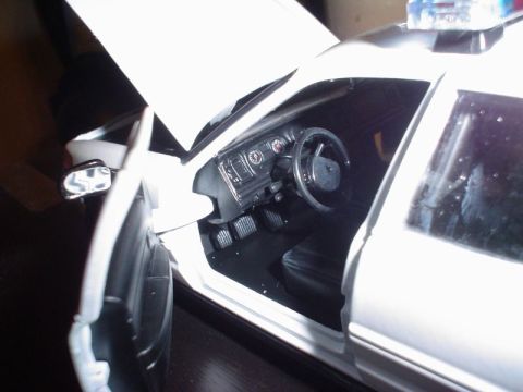 1998 Ford Crown Victoria - My First Mini tricky Vicky Model project whited out version really surprised how detailed they are