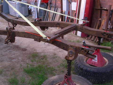 1976 Ford Bronco - The twist is about 3/8" down on the driver's front corner, so not too bad. I'll probably just leave it - the body is much more-rigid t…