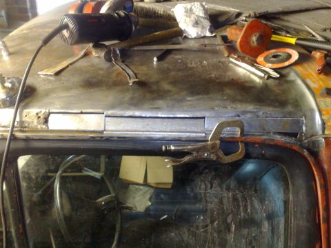 1978 Ford Bronco - I made smaller plates up because each piece was a little different in size and shape and I found it far easier.The other reason was I could…