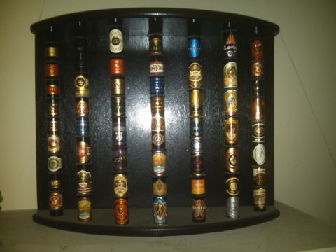 1993 Ford Bronco - A humidor filled with various cigar tins, not a 1993 Ford Bronco.