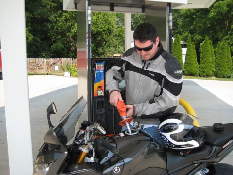 2008 Yamaha FZR1000 “Fuzzy One - TOTALLED”