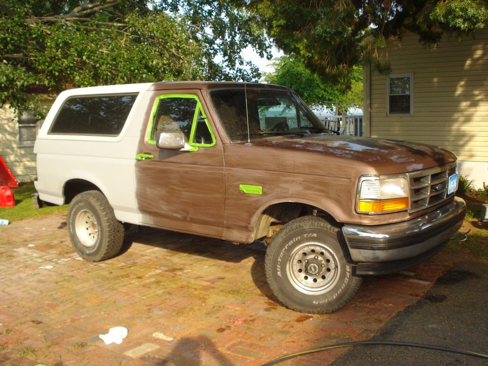 1993 Ford Bronco “black sunshine(for now)”