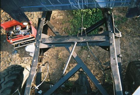 1976 Ford F-100 - 2x2 square tubing