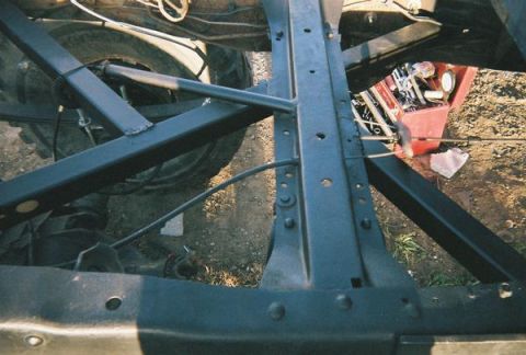 1976 Ford F-100 - my ebrake contraption