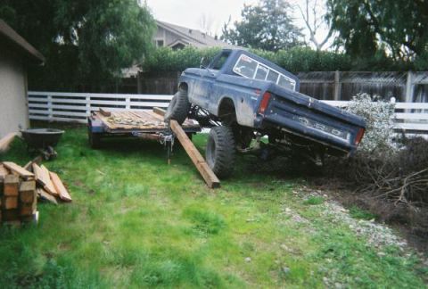 1976 Ford F-100 - brought it home to start complete build