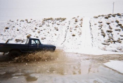 1976 Ford F-100 - snow wheelin in nevada