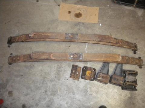1976 Ford F-100 - front springs ive chosen to use- 72 IH pickup 53"rear spings