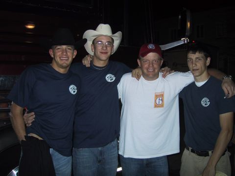 1989 Ford Bronco - Me Jeff Will and Pat Green in Charleston. I'm on the right.