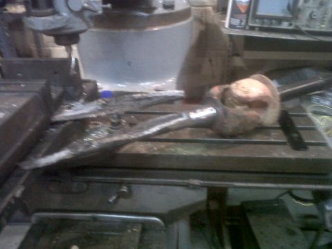 1990 Ford Bronco - Busted D60 passenger side inner shaft