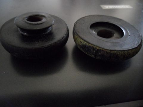 1973 Ford Ranchero - Pair of rubber bushings, possibly for suspension or body mounts.