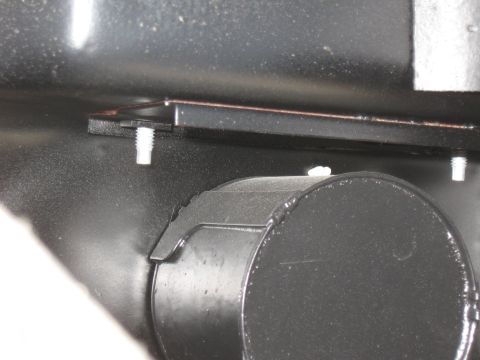 1968 Shelby GT500 - Detail of an unidentified automotive component, possibly from a vehicle's interior or undercarriage.