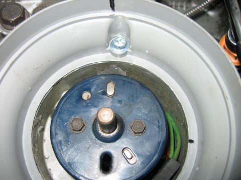 1992 Ford Bronco - This photo shows the inside of a vehicle's distributor cap, not the exterior of a 1992 Ford Bronco.