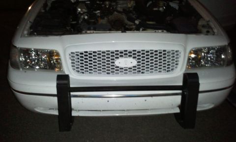 1998 Ford Crown Victoria - 1998 Ford P71 Tricky Vicky Body color grille mod whited out baby