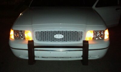 1998 Ford Crown Victoria - 1998 Ford P71 Tricky Vicky Body color grille mod whited out baby