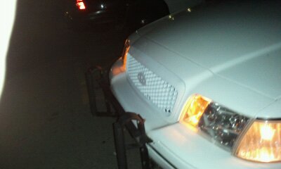 1998 Ford Crown Victoria - 1998 Ford P71 Tricky Vicky Body color grille mod-drivers side view whited out baby