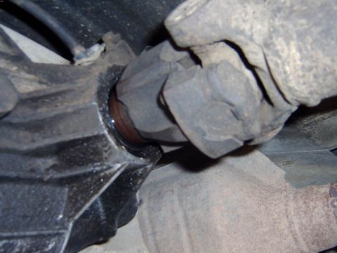 1982 Ford Bronco - output shaft of my xfer case