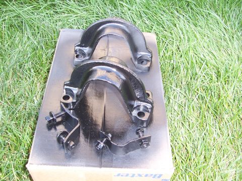 1992 Ford Bronco - Pair of drive shaft support bearings, likely for a Ford Bronco, shown on a box.