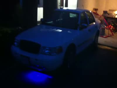 2005 Ford Crown Victoria - I just wanted the classic blue street glow that you turn on or off. But, even this cheaper set came with lots of flashing options. You can…