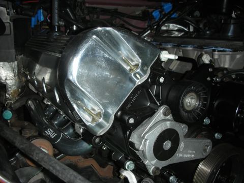 1992 Ford Crown Victoria - Custom engine parts installed, focusing on the intake manifold and associated components.
