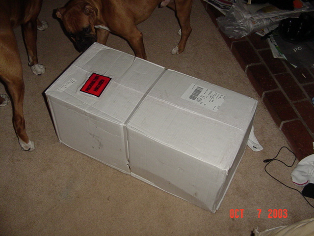 Got a box from Fed ex today!!