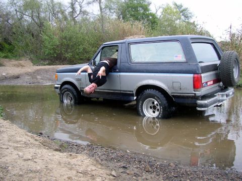 1989 Ford Bronco - yes i am sober