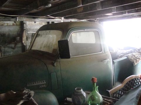 2002 Chevrolet Silverado 1500 - This Chevrolet 3100 truck appears to be from the late 1940s, not a 2002 model.