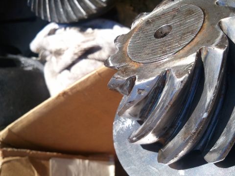 1982 Ford Bronco - Differential gears shown in detail, possibly for a vehicle's drivetrain.