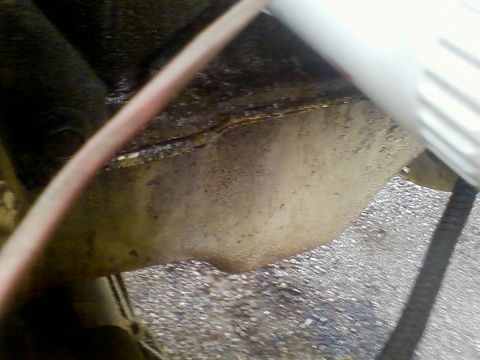 1981 Ford Bronco - My '81 Bronco has the dip stick right here, instead of on the block like my '84.