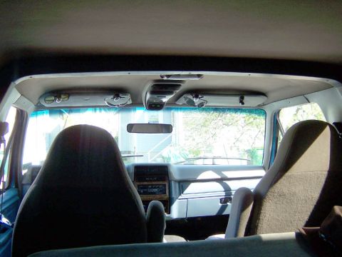 1983 Ford Bronco - Just a view of the installation from the back.