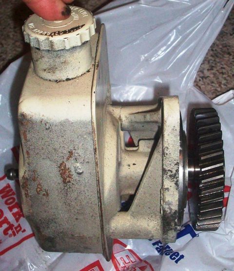 1980 Ford Bronco - The Hydroboost PS pump that came with my 4BT that I am swapping to a guy who needs the hydroboost, but has the vac/PS combo pump that I nee…