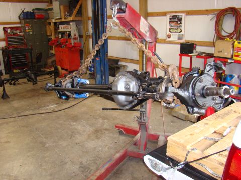 1995 Ford F-150 - hoist saves the day again