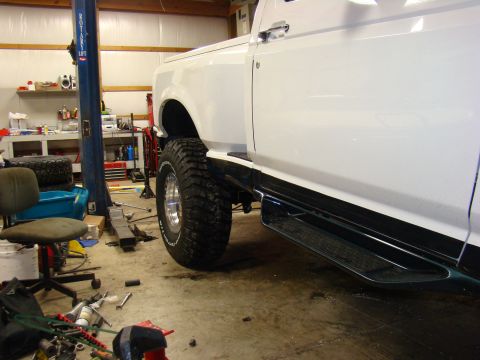 1995 Ford F-150 - tire on to check fitment.