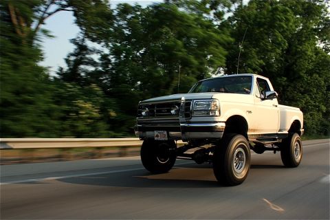 1995 Ford F-150 - all photos of the truck were shot by both my buddies Arash Kassa and Elija Bowman. Thanks guys.