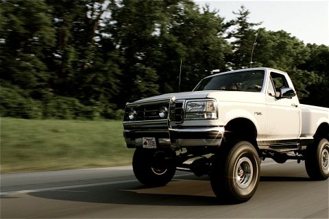 1995 Ford F-150 - all photos of the truck were shot by both my buddies Arash Kassa and Elija Bowman. Thanks guys.