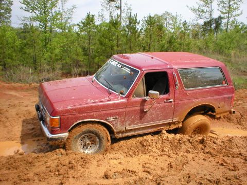 1991 Ford Bronco - Stuck at Silerton Lake