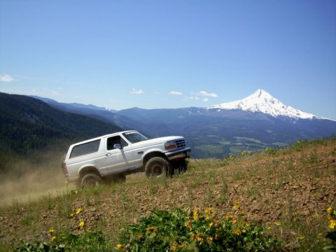 1996 Ford Bronco - Hill Climb (photo by Nathan)