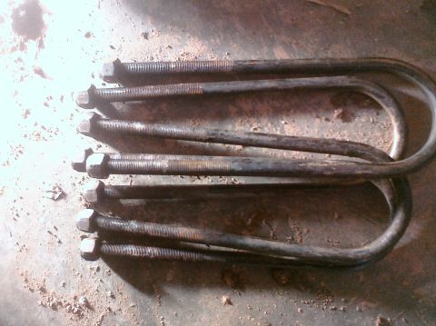 1995 Ford Bronco - U-bolts are essential components for securing vehicle axles.